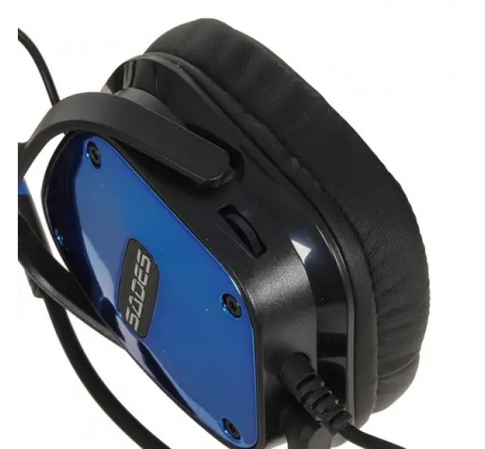 Гарнитура Sades SA-722 Dpower Black/Blue (sa722blj)