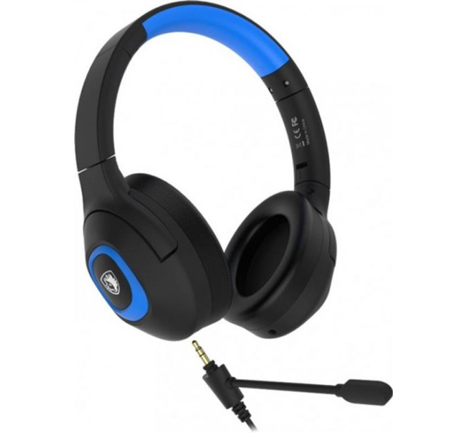 Гарнитура Sades SA-724 Shaman Blue (sa724blj)