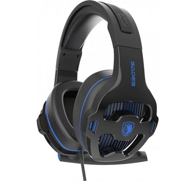 Гарнитура Sades SA-726 Ppower Black/Blue (sa726blj)