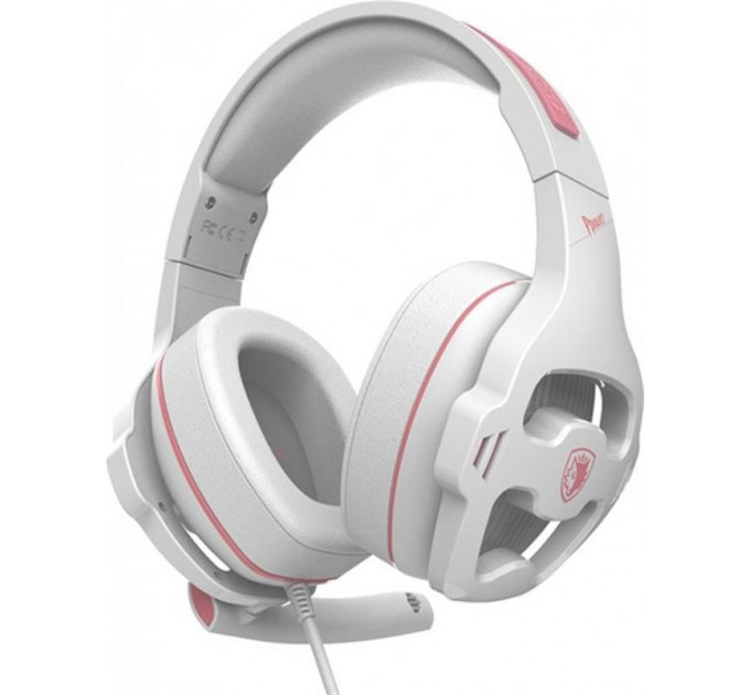 Гарнитура Sades SA-726 Ppower White/Pink (sa726wpj)