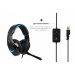 Гарнитура Sades SA-914 Wand Black/Blue LED (sa914bku)