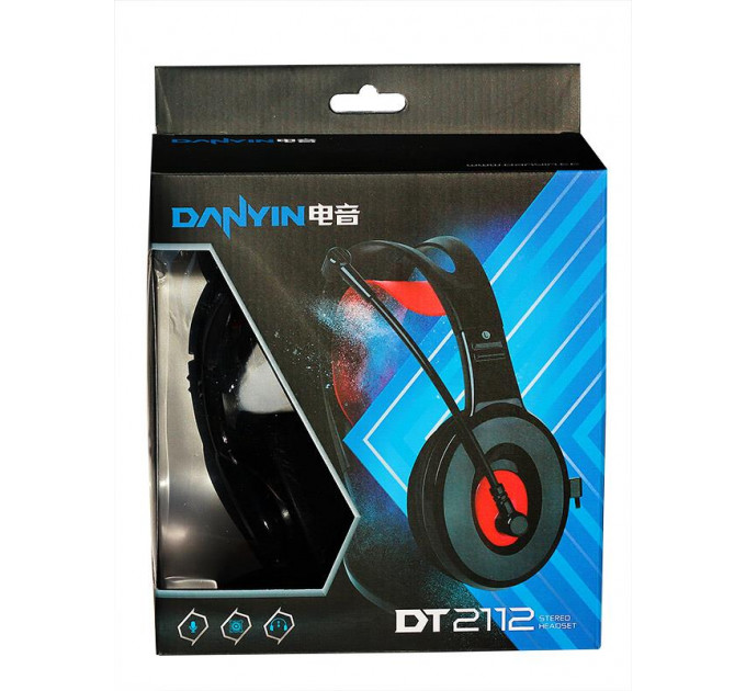 Гарнитура Somic Danyin DT-2112 Black/Red