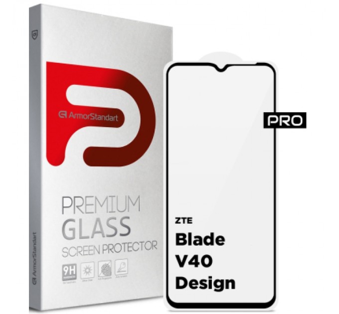 Armorstandart Скло захисне Armorstandart Pro ZTE Blade V40 Design Black (ARM68740)