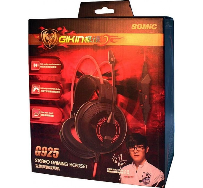 Гарнитура Somic G925 Black/Orange (9590009919)