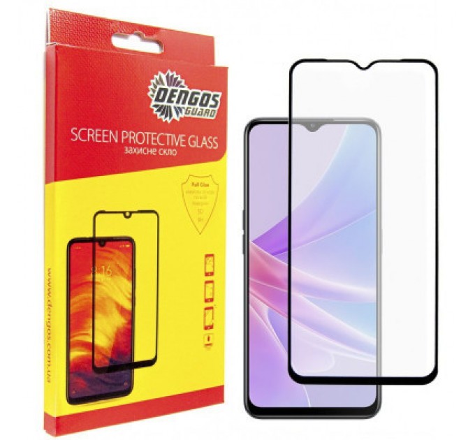 Dengos Скло захисне Dengos Full Glue Oppo A78 5G (black) (TGFG-298)