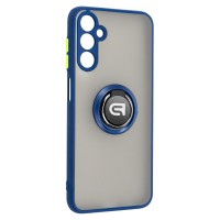 Чохол до мобільного телефона Armorstandart Frosted Matte Ring Samsung A24 4G (A245) Navy Blue (ARM68897)