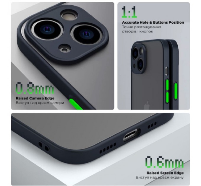 Armorstandart Чохол до мобільного телефона Armorstandart Frosted Matte Xiaomi Redmi 12 4G Blue (ARM68551)