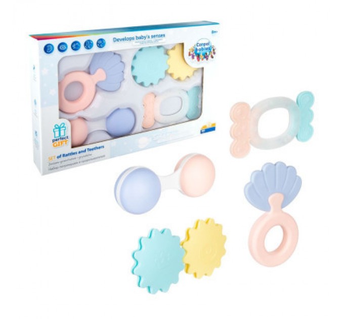 Canpol Брязкальце Canpol набір Pastel (79/401)