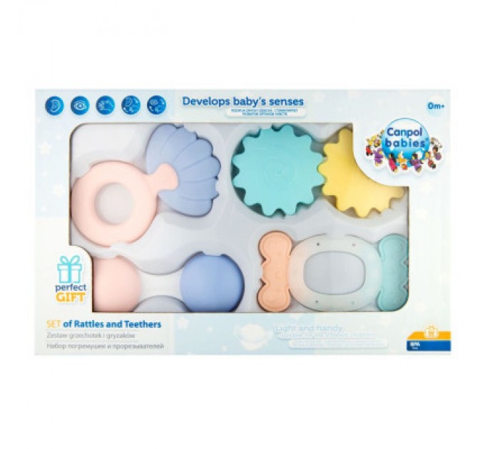 Canpol Брязкальце Canpol набір Pastel (79/401)