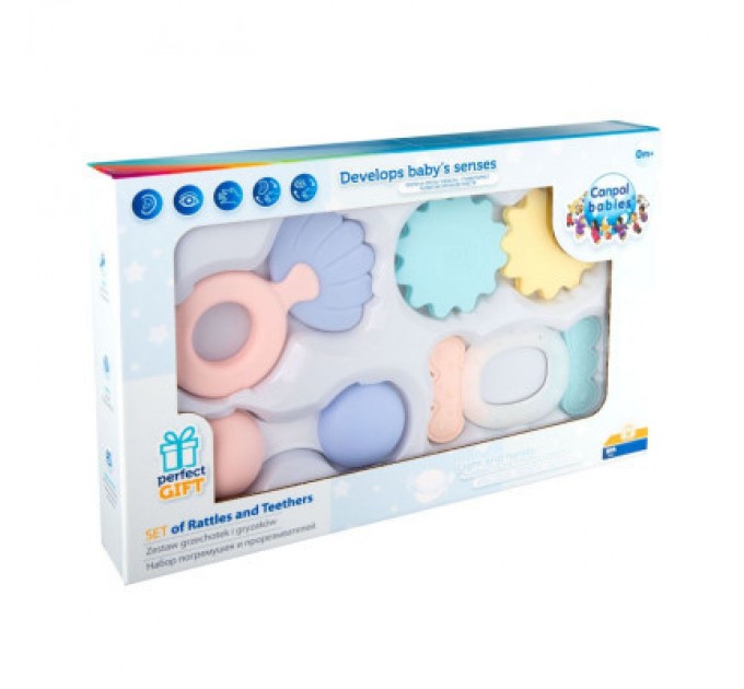 Canpol Брязкальце Canpol набір Pastel (79/401)