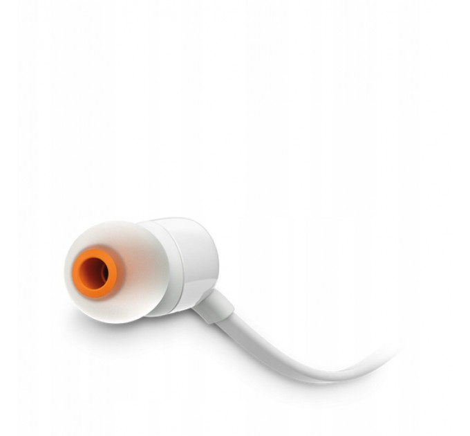 Гарнитура JBL T110 White (JBLT110WHT)