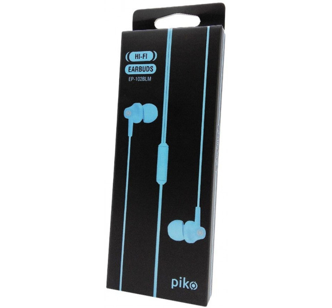 Гарнитура Piko EP-102BLM Blue (1283126477775)