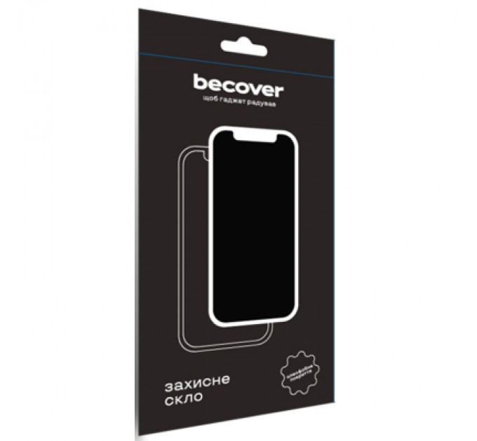 BeCover Скло захисне BeCover Xiaomi Redmi 12 Black (709610)