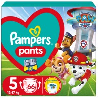 Підгузки Pampers Junior Розмір 5 (12-17кг) Paw Patrol 66 шт (8006540863619)