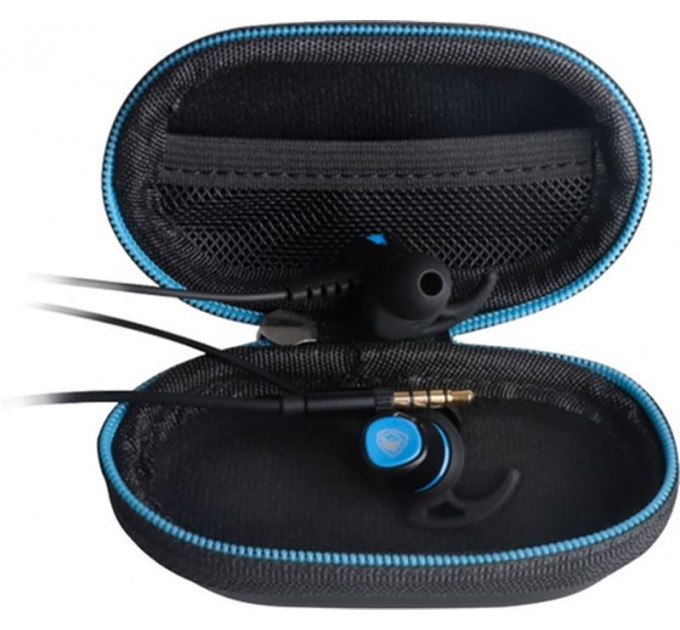 Гарнитура Sades SA-606 Wings 20 Black/Blue (sa606blj)