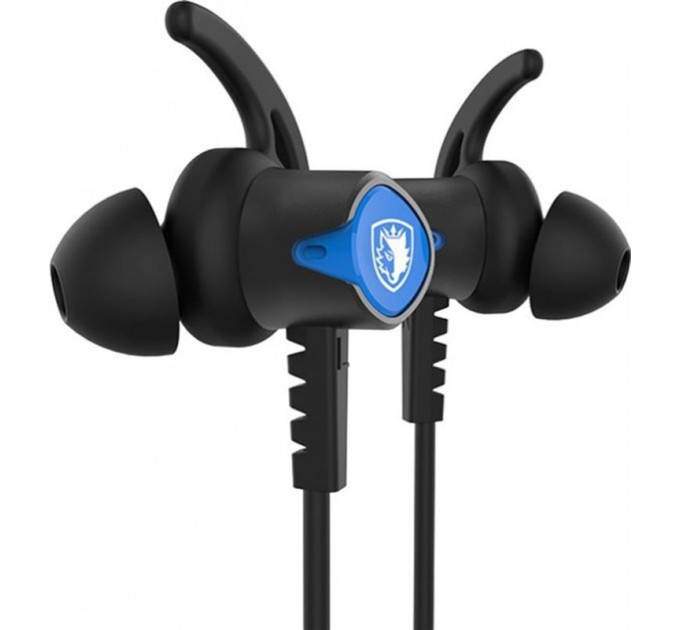 Гарнитура Sades SA-606 Wings 20 Black/Blue (sa606blj)