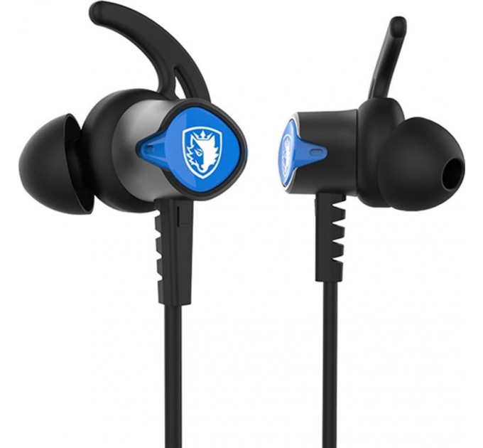 Гарнитура Sades SA-606 Wings 20 Black/Blue (sa606blj)