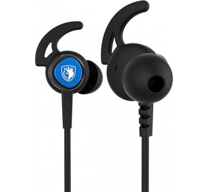 Гарнитура Sades SA-606 Wings 20 Black/Blue (sa606blj)