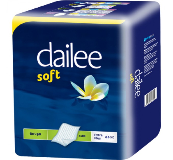 Пелюшки для малюків Dailee Soft 90х60 см 20 шт (8595611623950)