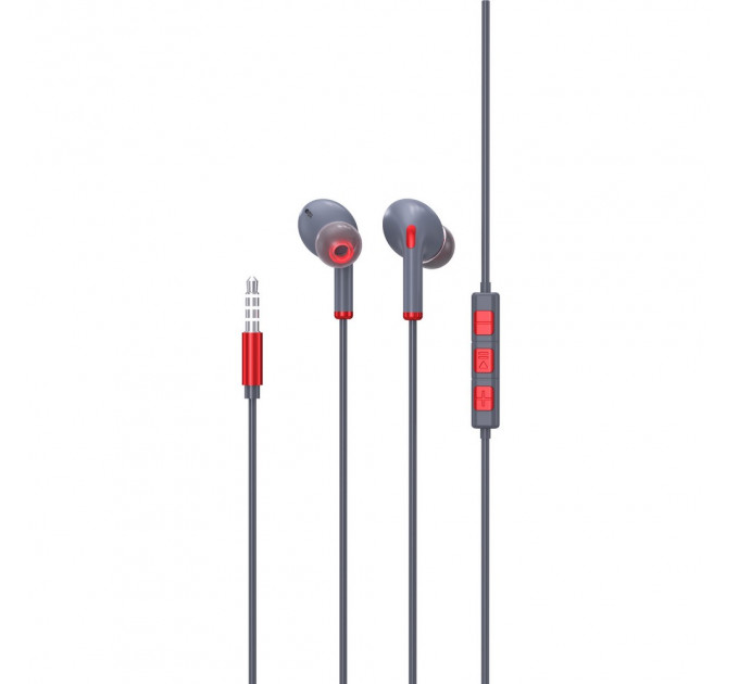Гарнитура SkyDolphin SR01 with mic Red (HF-000475)