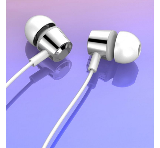 Гарнитура SkyDolphin SR20 Metal White (HF-000409)