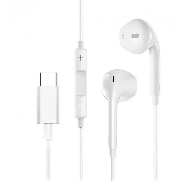 Гарнитура SkyDolphin SR22 Original design Type-C White (SDHF-000465)