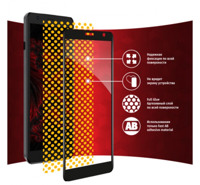 Intaleo Скло захисне Intaleo Full Glue ZTE Blade L9 (1283126517747)