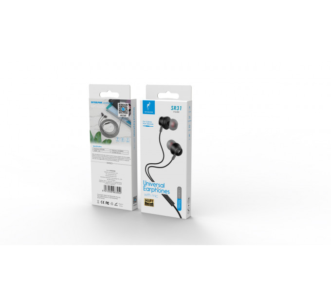 Гарнитура SkyDolphin SR31 Black (SDHF-000487)