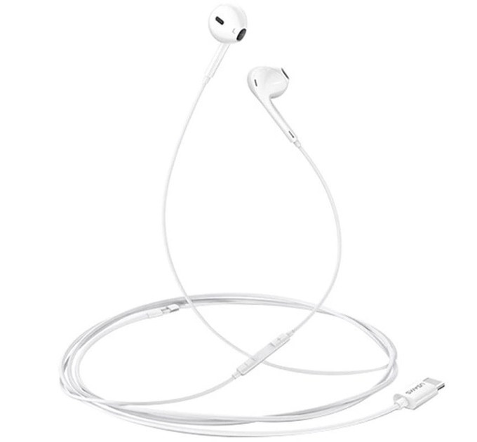 Гарнитура Usams EP-34 USB-C White (HSEP3401)