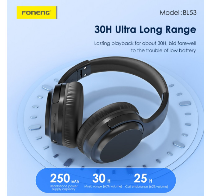 Наушники Foneng Neckband Sport (BL53-BL)