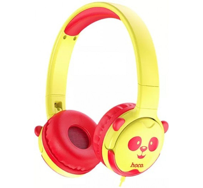 Наушники Hoco W31 Childrens Yellow-Red (W31YR)