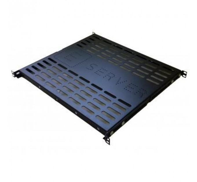 Полка 19" Eserver 1U глуб. 500 мм. (PS-1U-500-B)