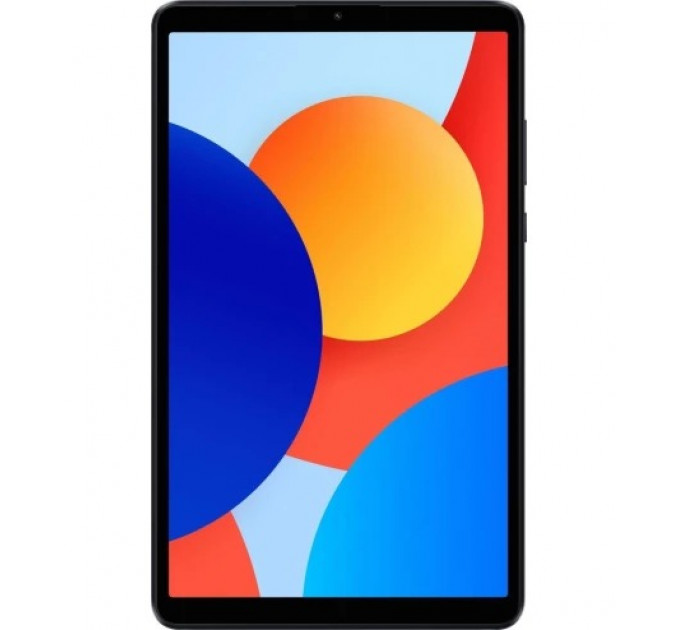 Планшет Xiaomi Redmi Pad SE 8.7 4/128GB Graphite Gray (VHU4924EU); 8.7" (1340x800) IPS / MediaTek Helio G85 / ОЗУ 4 ГБ / 128 ГБ встроенная + microSD до 2 ТБ / камера 8 Мп + 5 Мп / Wi-Fi, Bluetooth / GPS, A-GPS / ОС Android 14.0 / 211.58x125.48x8.8 мм