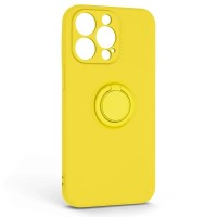 Чохол до мобільного телефона Armorstandart Icon Ring Apple iPhone 13 Pro Yellow (ARM68667)