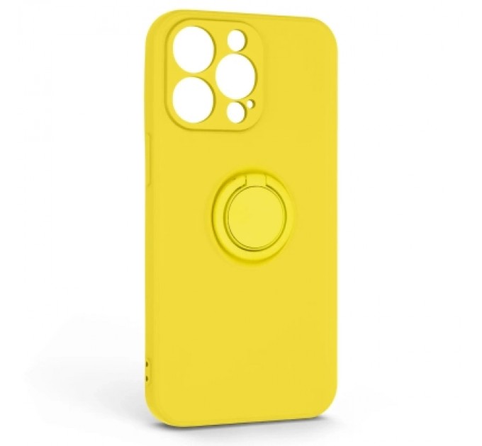 Armorstandart Чохол до мобільного телефона Armorstandart Icon Ring Apple iPhone 13 Pro Yellow (ARM68667)