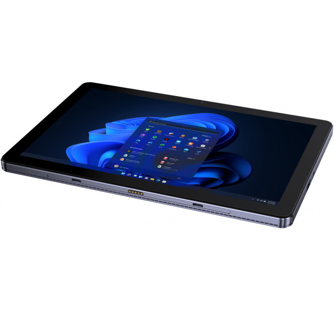 Планшет Chuwi Hi10 X1 8/256GB (CWI641/CW-112613) Win11; 10.1" (1200 x 800) IPS / Intel N100 / ОЗУ 8 ГБ / 256 ГБ встроенной + microSD до 512 ГБ / камера 8 Мп + 5 Мп / Wi-Fi, Bluetooth / Windows 11 Home / 261х167х8.8 мм, 610 г / 3400 мАч / серый