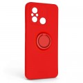 Armorstandart Чохол до мобільного телефона Armorstandart Icon Ring Xiaomi Redmi 12C Red (ARM68792)