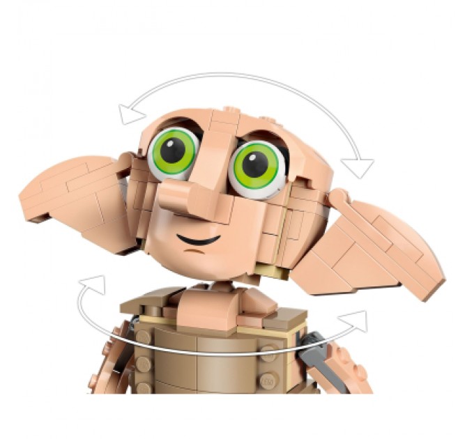 LEGO Конструктор LEGO Harry Potter Добі домашній ельф 403 елемента (76421)