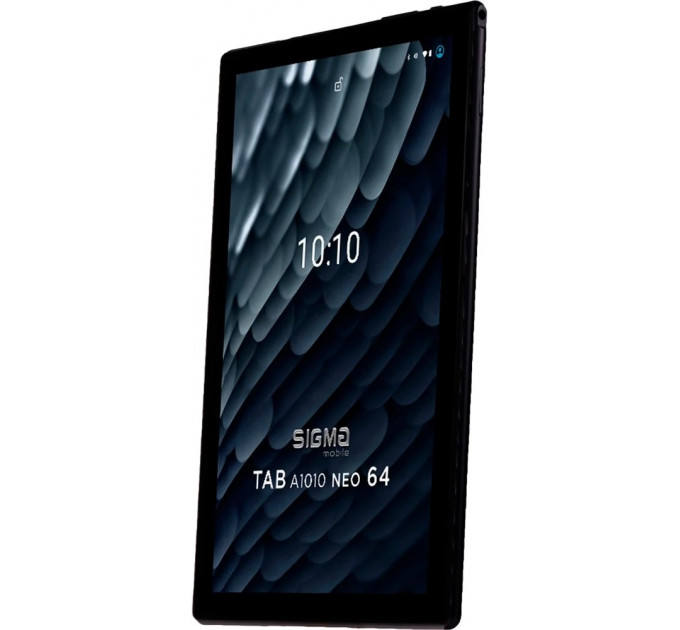 Планшет Sigma mobile Tab A1010 Neo 4/64GB 4G Dual Sim Black+чохол-книжка