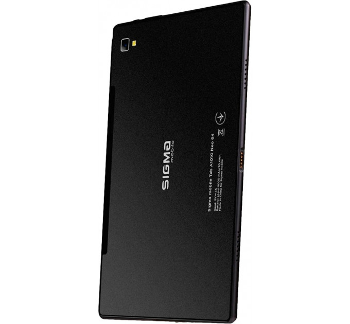 Планшет Sigma mobile Tab A1010 Neo 4/64GB 4G Dual Sim Black+чохол-книжка