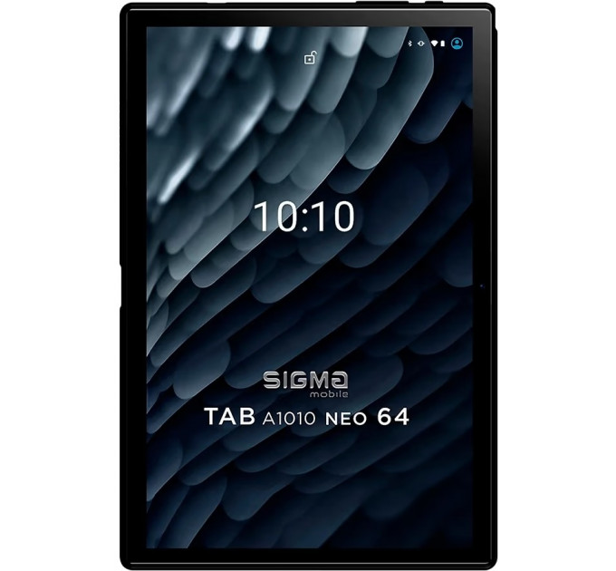 Планшет Sigma mobile Tab A1010 Neo 4/64GB 4G Dual Sim Black+чохол-книжка