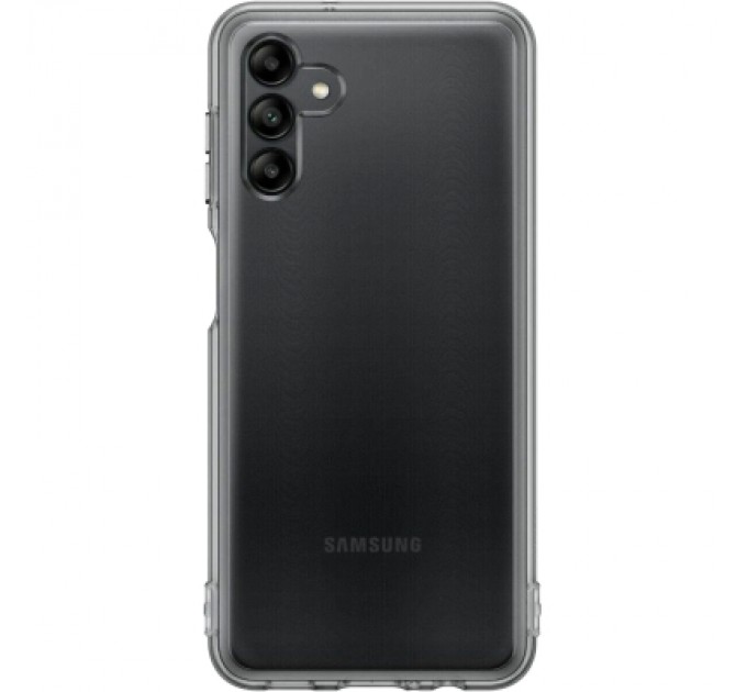 Samsung Чохол до мобільного телефона Samsung Samsung A04s Soft Clear Cover Black (EF-QA047TBEGRU)