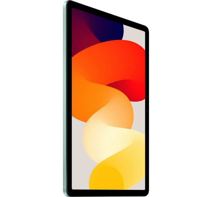 Планшет Xiaomi Redmi Pad SE 4/128GB Mint Green EU_; 11" (1920х1200) IPS / Qualcomm Snapdragon 680 / ОЗУ 4 ГБ / 128 ГБ встроенная + microSD / камера 8 Мп + 5 Мп / Wi-Fi, Bluetooth / ОС Android 13.0 / 255.53х167.08х7.36 мм, 478 г / 8000 мАч / зеленый
