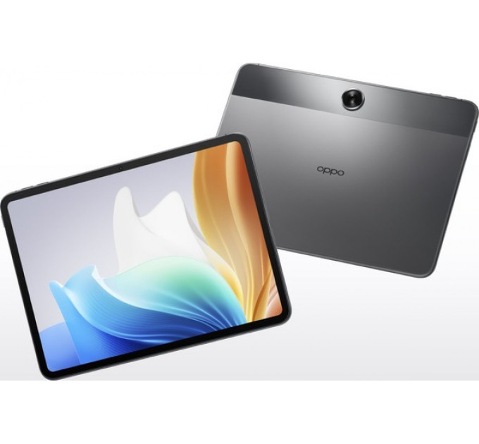 Планшет Oppo Pad Neo 11 LTE 8/128GB Space Grey; 11.4" (2408x1720) LTPS / MediaTek Helio G99 / ОЗУ 8 ГБ / 128 ГБ  встроенной + microSD до 1 ТБ / камера 8 Мп + 8 Мп / Wi-Fi, Bluetooth / Android 13.0 / GPS, GLONASS, BeiDou, Galileo / 255.12 х 188.04 х 6
