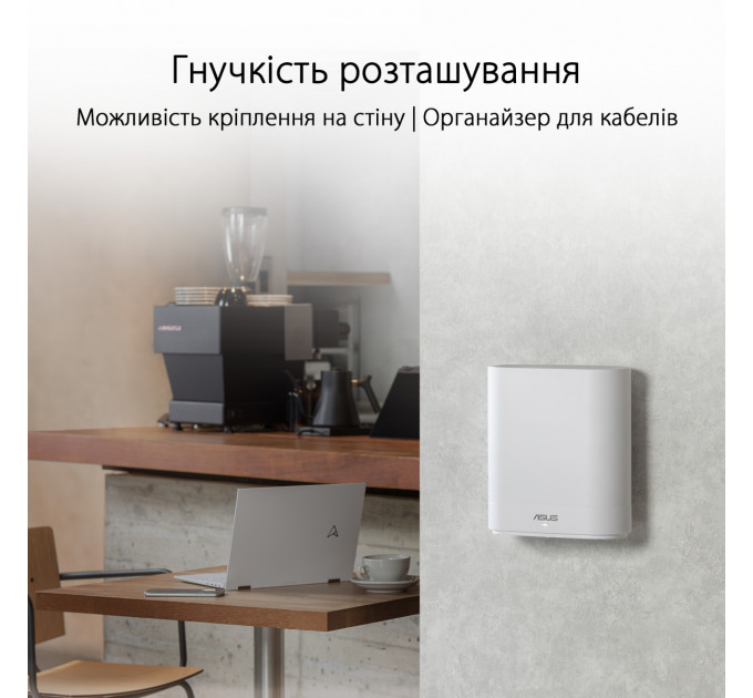 Wi-Fi Mesh система Asus ExpertWiFi EBM68 1pk White (90IG07V0-MO3A60)
