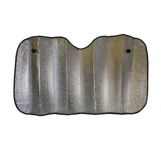 Сонцезахисний екран в автомобіль Poputchik дзеркальні 1750 * 1000 см (08-001-Б)