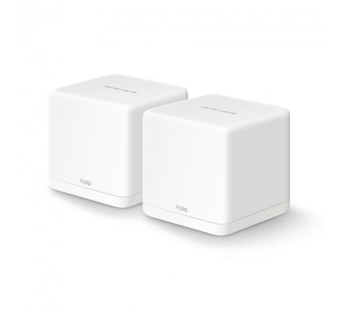 WiFi Mesh система Mercusys Halo H30G (2-pack) (AC1300, 2хGE WAN/LAN, Beamforming, MESH, 2-pack)