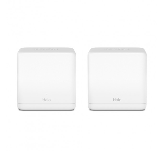 WiFi Mesh система Mercusys Halo H30G (2-pack) (AC1300, 2хGE WAN/LAN, Beamforming, MESH, 2-pack)