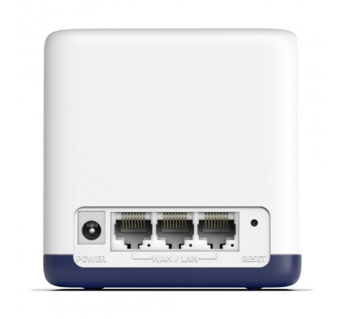 WiFi Mesh система Mercusys Halo H50G(2-pack) (AC1900, 3хGE WAN/LAN, Beamforming, MESH, 2-pack)