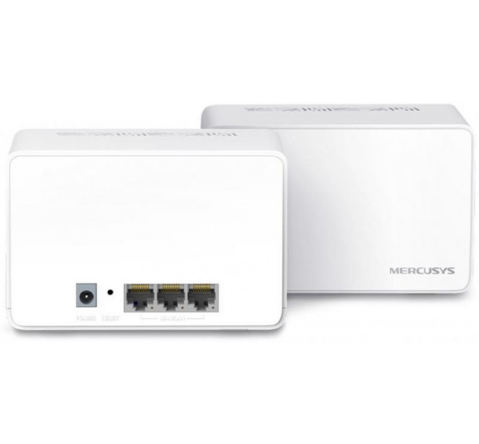 WiFi Mesh система Mercusys Halo H80X 2-pack (AX3000, 3хGE WAN/LAN, Beamforming, MU-MIMO, OFDMA)